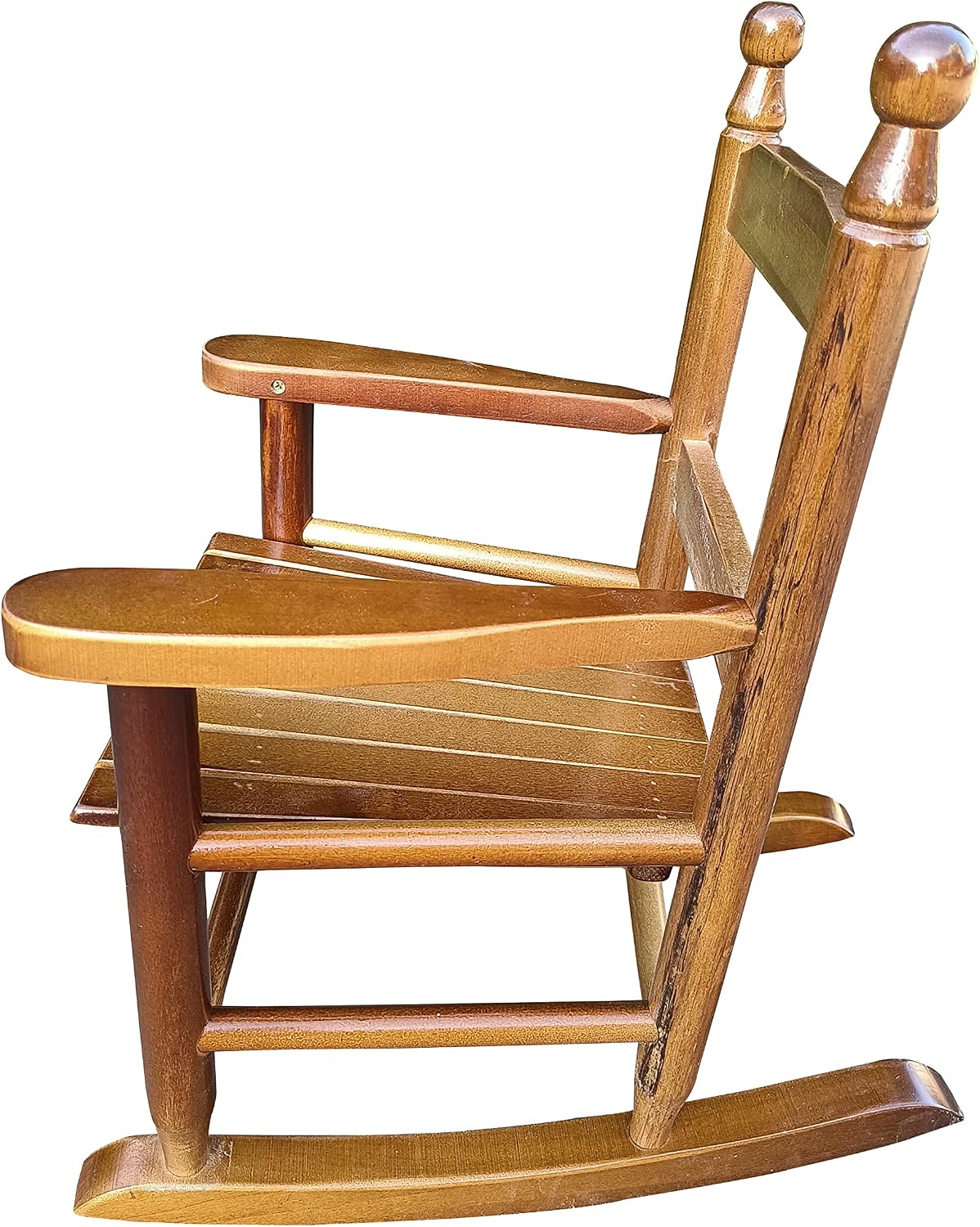 Kids Rocking Chair, Toddler Rocking Chair, Children’s Rocking Chair Porch Rocker Chair with Classic Rocker and Hardwood Construction, for Nursery, Indoor, Outdoor, Living Rooms, Bedrooms (Oak)