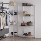 24" Deep x 30" Wide x 74" Height Wire Shelving Kit | 4-Tier | NSF Commercial Storage Rack Unit
