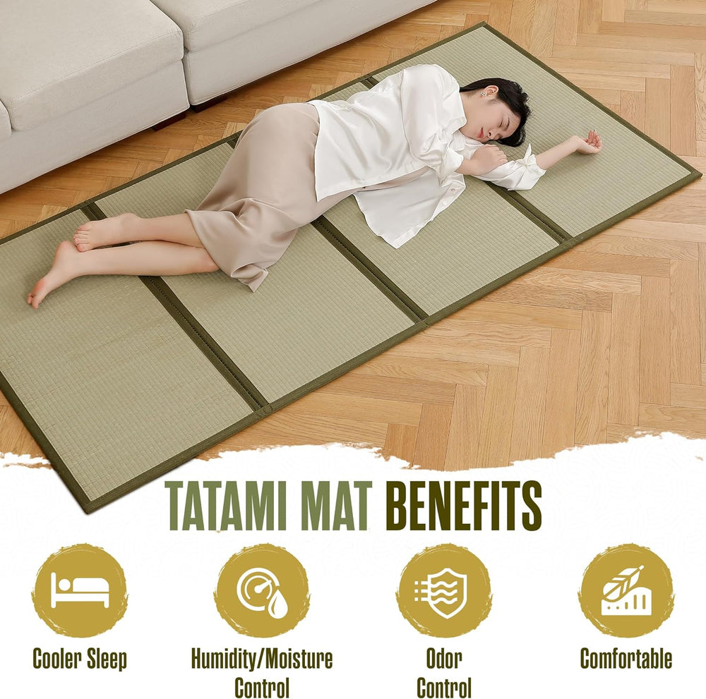 Tatami Mat, Tatami Mattress, Japanese Sleeping Mat, Traditional, 80x40 | Hous...