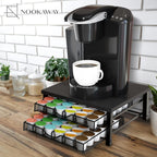 K Cup Holder - Coffee Bar Organizer for Countertop - K Cup Drawer Organizer - Coffee Station Accessories - Keurig Coffee Pod Holders for Counter Small Space - Kpod Kcup Storage - Coffee Pods Holder
