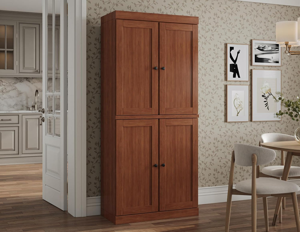 Palace Imports Solid Wood Kitchen Pantry Cabinet - 71.5" H x 32" W ...