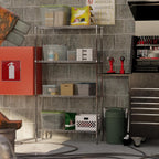 14" Deep x 42" Wide x 74" Height Wire Shelving Kit | 4-Tier | NSF Commercial Storage Rack Unit