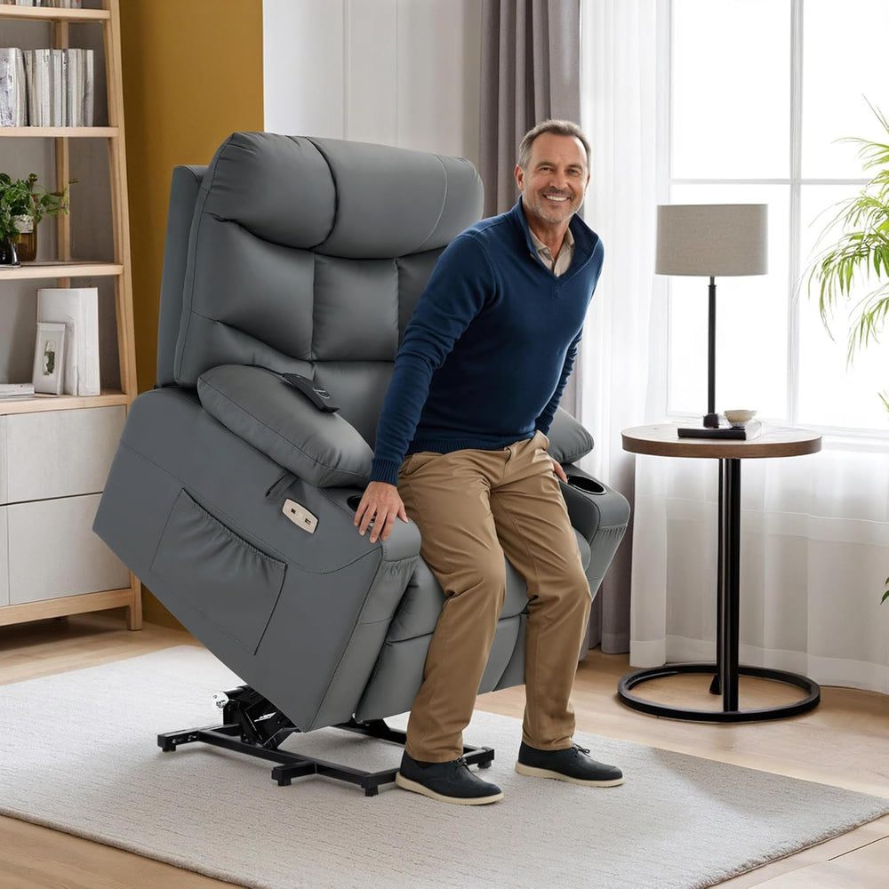 MCombo Power Lift Recliner Chair for Elderly, for Mom, Electric Lift Chair wi...