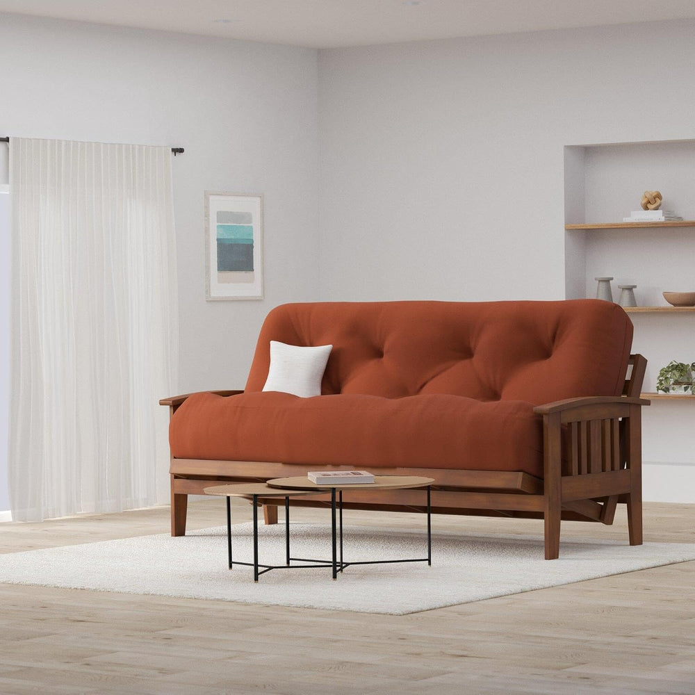 Nirvana Futons Westfield Wood Futon Frame - Full Size (Frame Only), Transform...