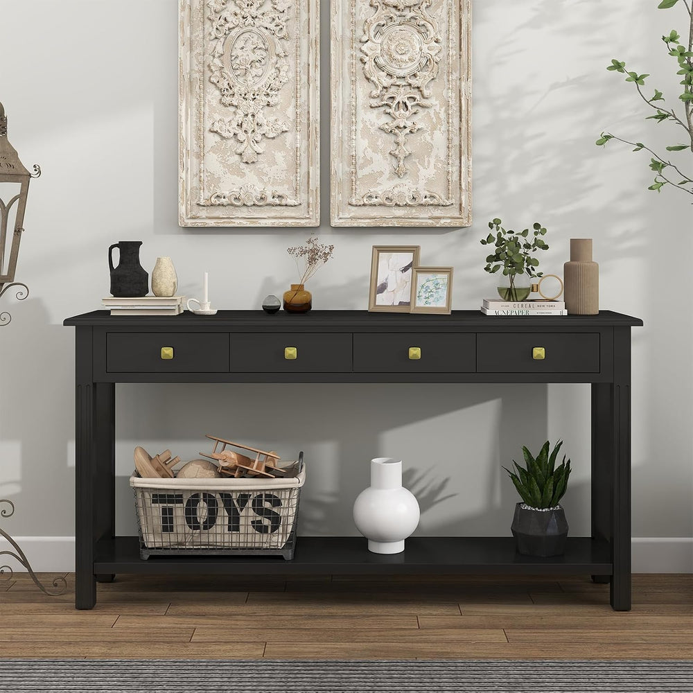Kinfant Console Table - Entryway Table Sofa Table Hallway for Living Room, Fr...