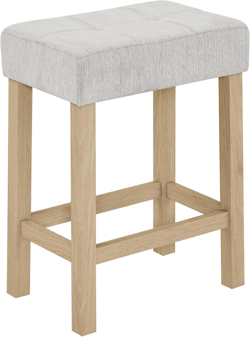 59" Bar Table Set with Power Outlet & 3 Upholstered Stools – 4-Piece...
