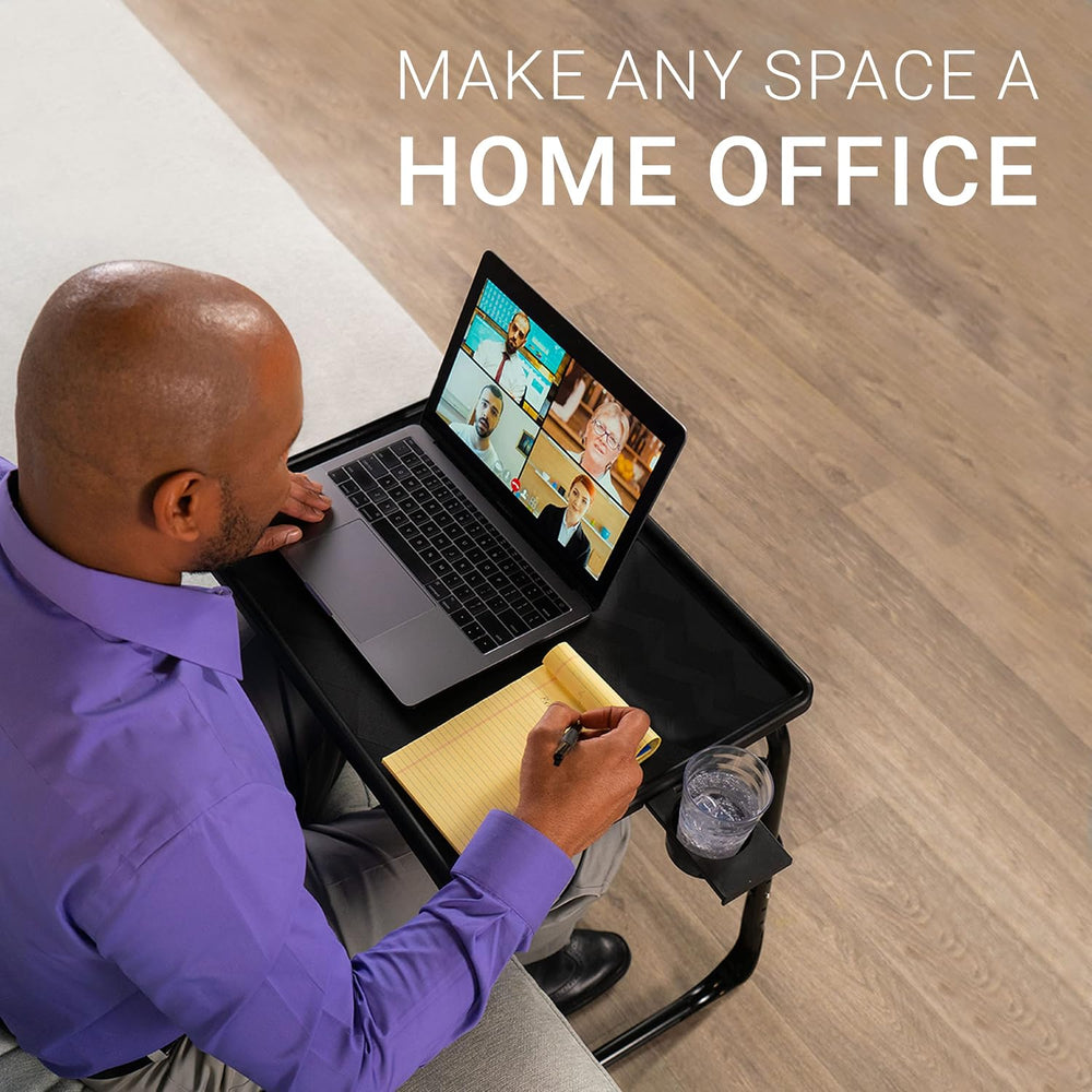 Table-Mate TV Tray Table | Portable Desk Folding Dinner Tray, Couch Table Tra...