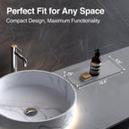 Vanity Tray with Gift Box - Acrylic Makeup Organizer for Jewelry Tray, Perfume Tray & Drawer Organizer. Strong & Durable Small Vanity Clear Organizer for Bathroom, Office & Home Decor.