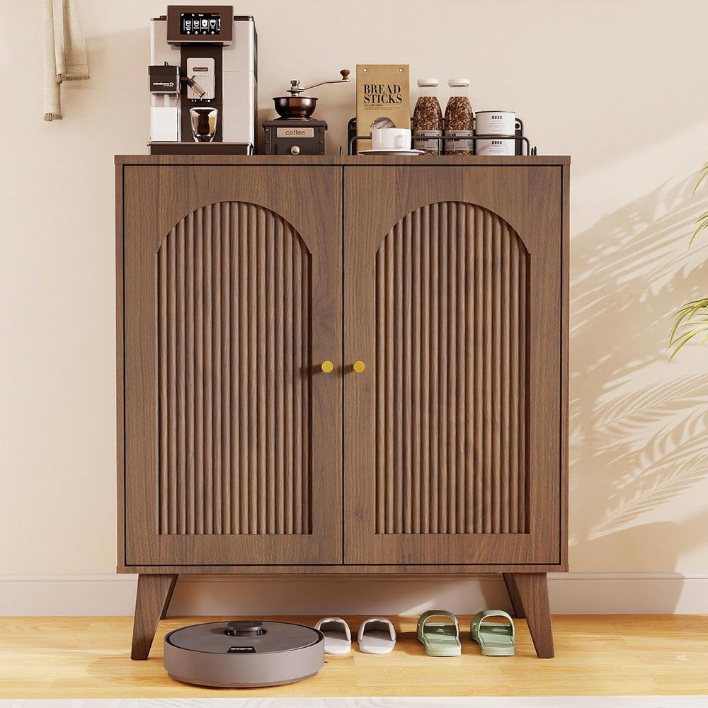 Sideboard Buffet Cabinet with Storage, Modern Accent Cabinet with Adjustable ...