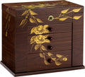 Wooden jewelry case Jewelry Box for Women Large Wood Organizer with Drawers and Mirror for Rings,Earrings, Necklaces,watches,jewelry boxes & organizers, Jewelry Boxes