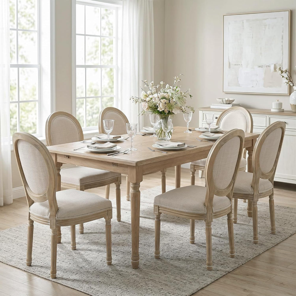 chairus Farmhouse Dining Chairs Set of 2 French Country Dining Room Chairs Vi...