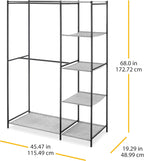Whitmor Modern Industrial Wardrobe