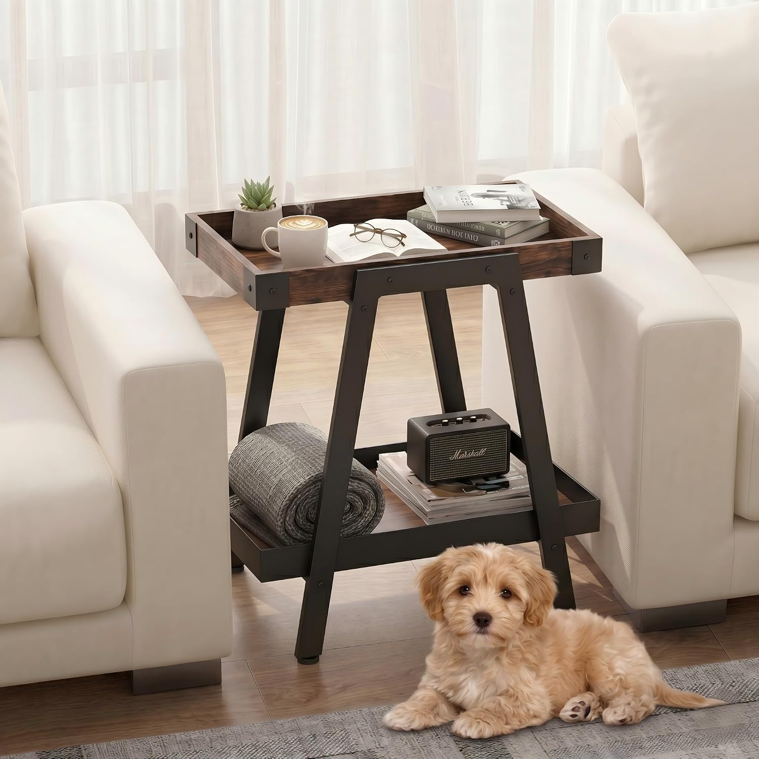 IPARTS EXPERT Farmhouse Side Table