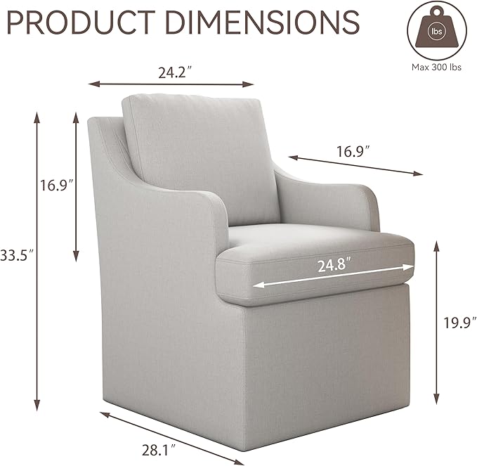 VKNOW Upholstered Dining Chairs Set of 2, Modern Kitchen Chairs Dinner Chairs...