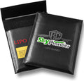 2 Pack Lipo Safe Bags, Fire Retardant Lipo Battery Bag, 6.9''x9'' Black, Fireproof Explosion-proof Sack for Charging and Storage
