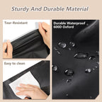 Garment Rack Cover,600D Heavy Duty Waterproof Clothing Rack Cover,Clothes Rack Cover with Zipper for Metal Garment Rack（47.2"W x 17.7"D x 80.7"H,Cover Only)