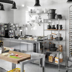 21" Deep x 24" Wide x 64" Height Wire Shelving Kit | 5-Tier | NSF Commercial Storage Rack Unit