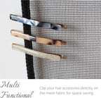Heesch Earring Organizer Wall Monut Earring Holder Display Hanging Jewelry Organizer for Studs Dangle Earrings and Necklaces Holder Rack for Women Girl Gift