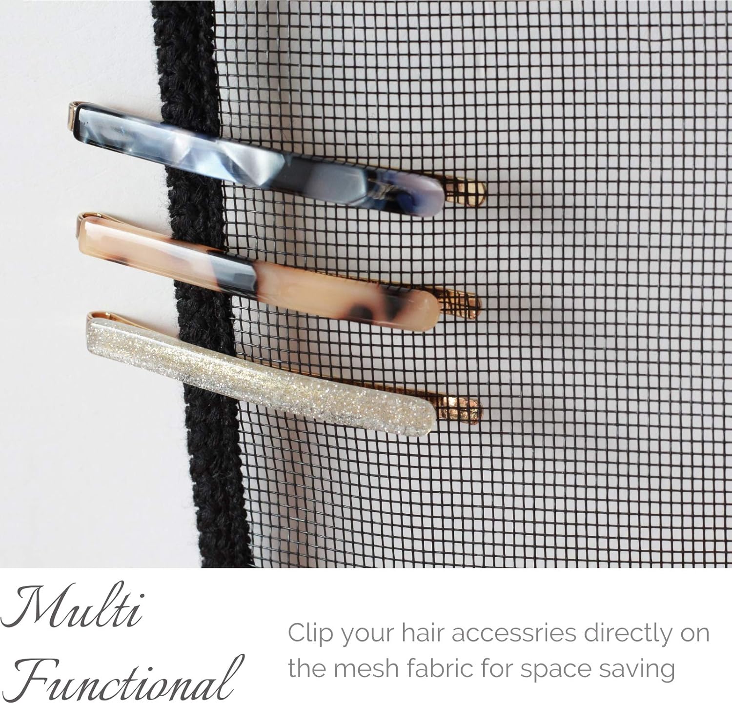 Heesch Earring Organizer Wall Monut Earring Holder Display Hanging Jewelry Organizer for Studs Dangle Earrings and Necklaces Holder Rack for Women Girl Gift