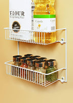 ClosetMaid 8002 2-Tier Wall Rack for Added Storage, 10.5-Inch H x 12.5-Inch W x 5-Inch D, White