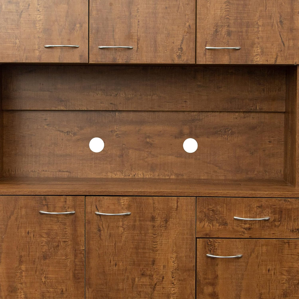 Ball & Cast 71" Pantry Cabinet,Tall Kitchen Pantry Storage Cabinet w...