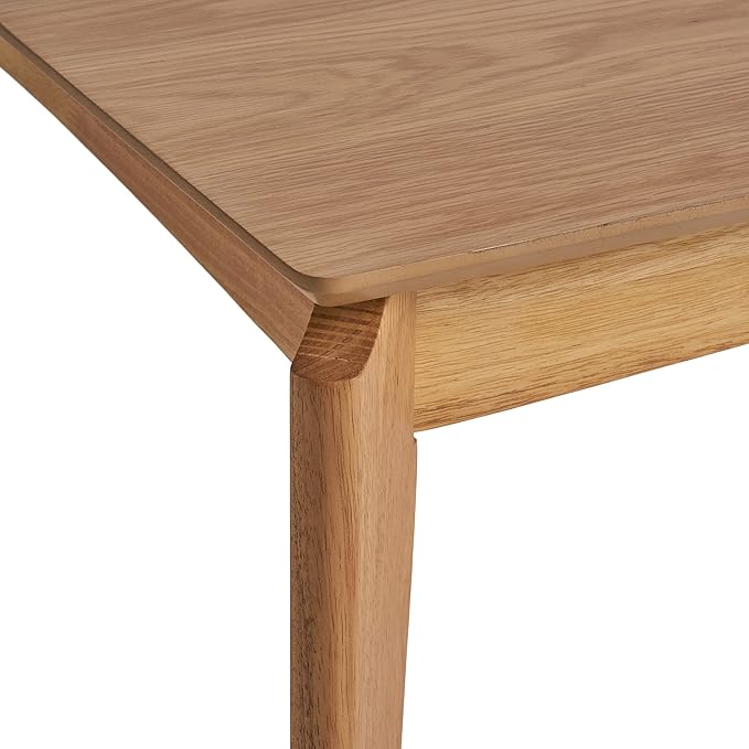 Christopher Knight Home Indoor Wood and Fabric 7 Piece Dining Set, Natural Oak and Light Beige