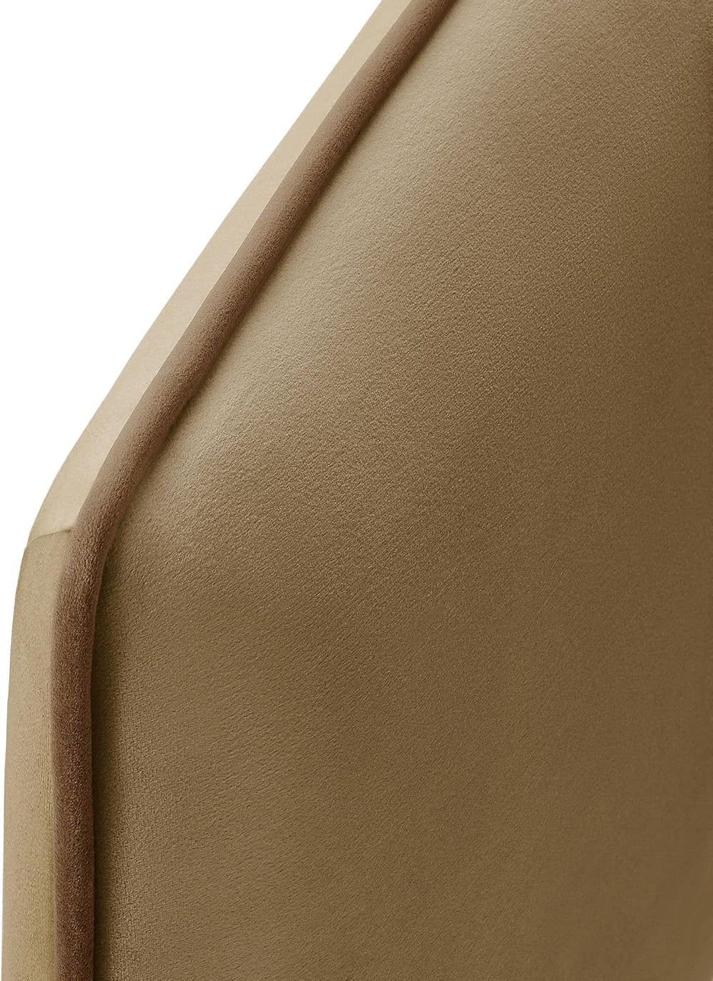 Modway Cosette Adjustable Velvet King Size Headboard in Taupe – Contemporary ...