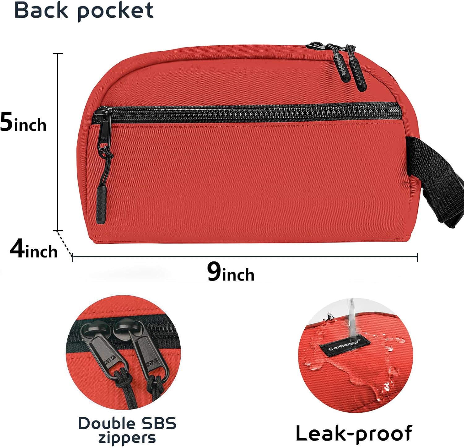 Cerbonny Small Cooler Bag Freezable Lunch Bag for Work School Travel, Leak-proof, Insulated, Suitable for 3+