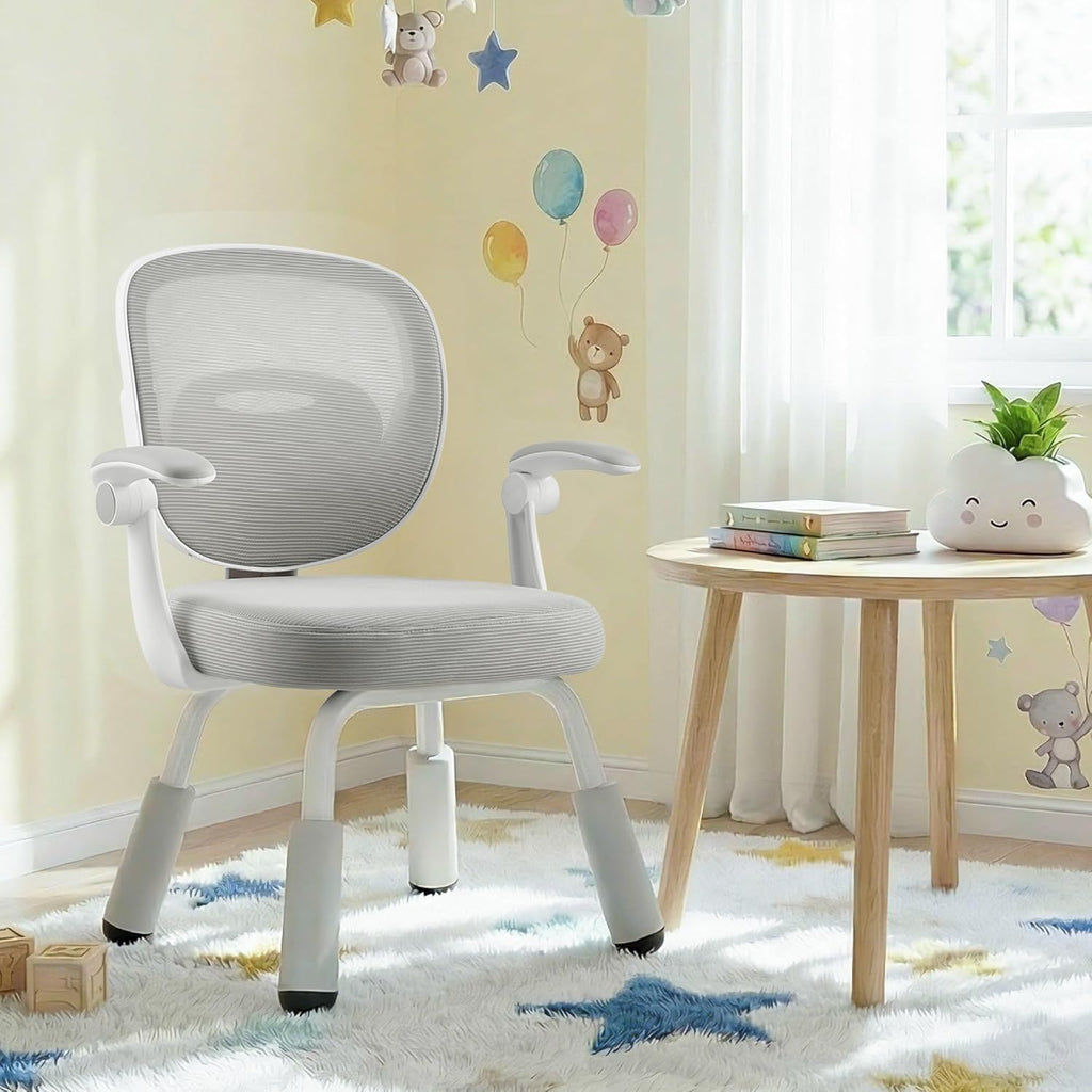 ERIYA Kids Desk Chair, Kids Study Chair,Height-Adjustable with Back Support, Ergonomic Design, Multifunctional for Study, Work & Dining – Ideal for Boys & Girls' Bedrooms & Schools