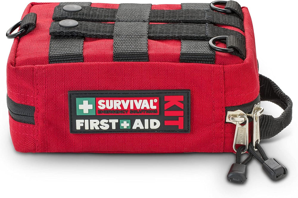 SURVIVAL 42-Piece Emergency Response First Aid Kit, Compact Everyday Kit