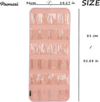 PACMAXI Over The Door Shoes Organizer for 12 Pairs of Baby Shoes Boys Girl | Hanging Baby Sole Shoe Organizer with Hanger Wall Hanging Toddler Holder(Felt Material-Pink)