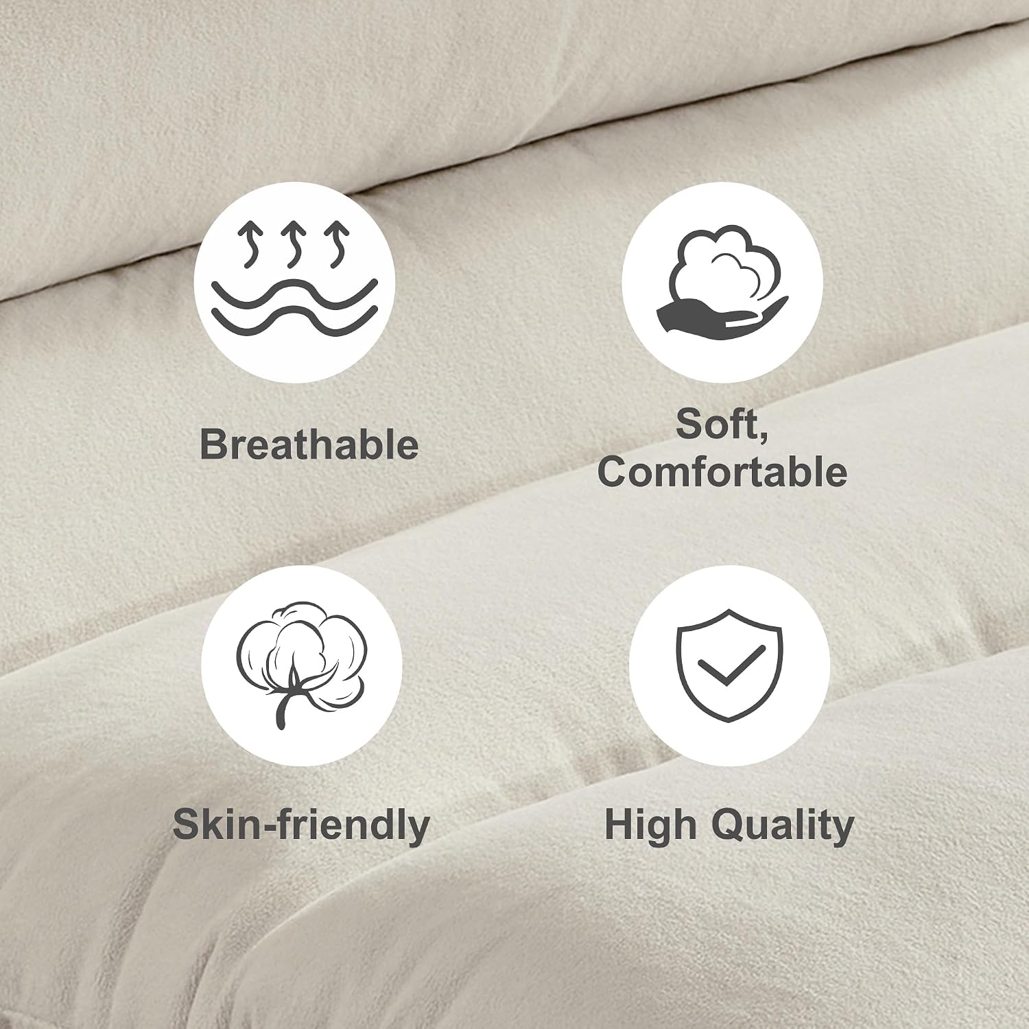 Dineli Bean Bag Chairs for Adults, Beanbag Chair Lounge Sofa Comfy Reading Chair for Bedroom & Living Room, Memory Foam Lazy Floor Couch, White