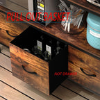 Kitchen Bakers Rack with Baskets,5-Tier Free Standing Storage Shelf Rack,Industrial Microwave Oven Stand,Metal Kitchen Rack Organizer with Hooks
