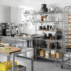 21" Deep x 36" Wide x 74" Height Wire Shelving Kit | 6-Tier | NSF Commercial Storage Rack Unit