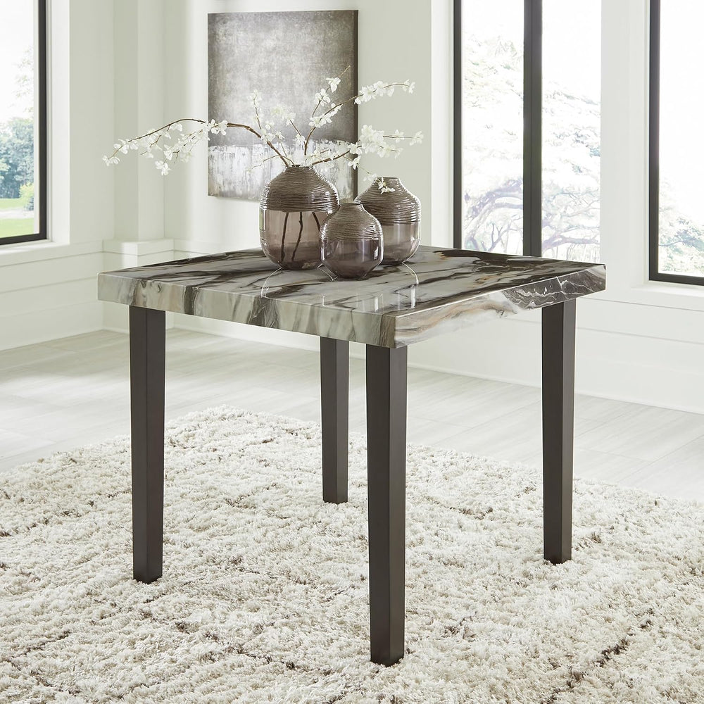 Signature Design by Ashley Jazmore Contemporary Counter Height Dining Table w...