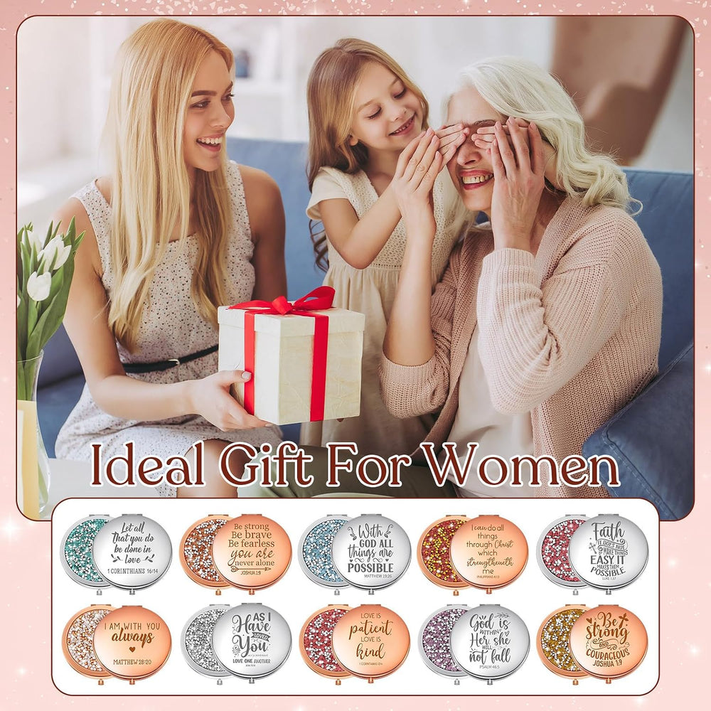 Cinnvoice 30 Sets Christian Gifts for Women Bible Verse Inspirational Pocket ...