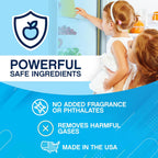 NonScents Refrigerator Deodorizer – Odor Eliminator for Fridge & Freezer – Outshines Baking Soda & Deodorizer with Activated Charcoal – Unscented & Long-Lasting, Freshen Refrigerator (4-Count)