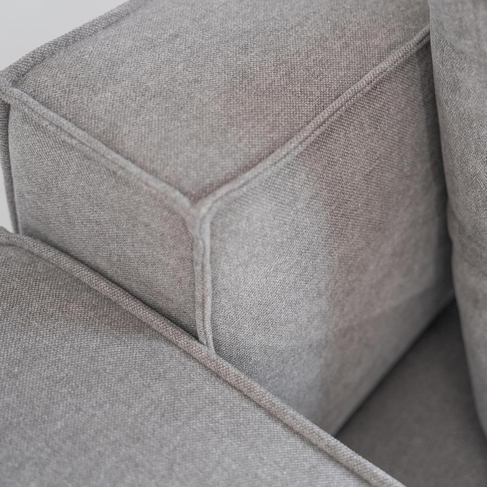 Acanva Zola Modular Sectional Living Room Sofa Set, L-Shape
