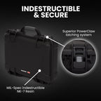 NANUK 910 Waterproof Watch Case with Foam Insert, Black