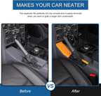 Center Console Organizer Compatible with INEOS Grenadier 2020-2024, Center Console Hand Brake Storage Box Armrest Organizer Insert Tray Accessories (Orange)