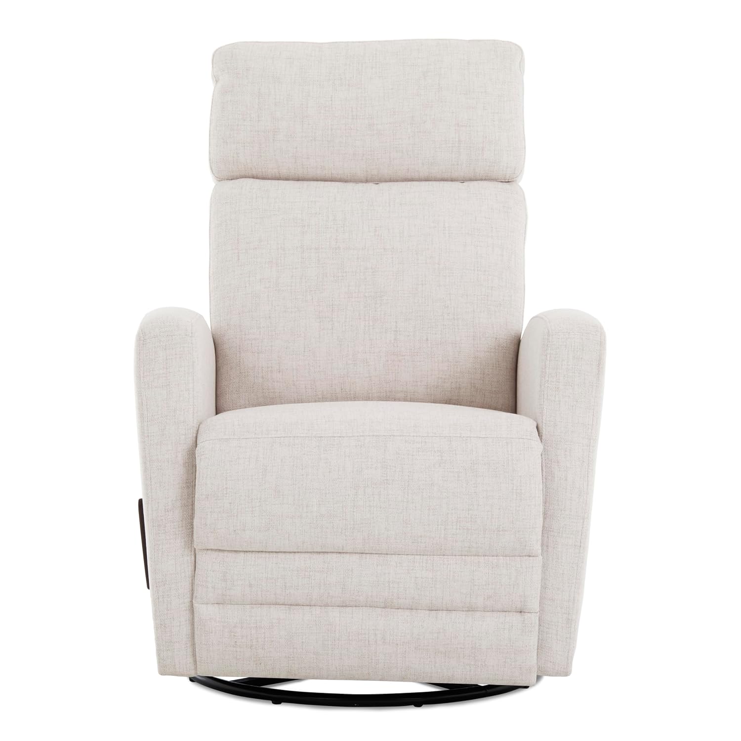 Dream On Me Chatham Basic Nursery Rocking Glider in Ecru, 360° Swivel Motion, FSC Certified, Greenguard Gold & JPMA Certified Nursery Glider, Three Rocking Modes Nursery Glider Recliner
