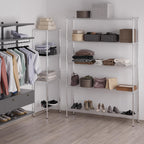 14" Deep x 60" Wide x 86" Height Wire Shelving Kit | 5-Tier | NSF Commercial Storage Rack Unit