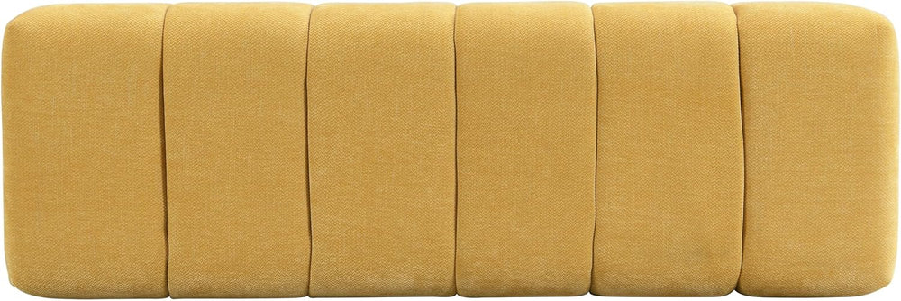 Merax 50" Upholstered Chenille Dining Bench Entryway End of Bed Ottoman ...