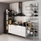 24" Deep x 24" Wide x 86" Height Wire Shelving Kit | 10-Tier | NSF Commercial Storage Rack Unit