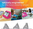Flippy Original Tablet Pillow Stand & iPad Holder, Gift for Book Lovers & Readers, Multi-Angle Stand with Storage for Lap, Desk & Bed, Compatible with Kindle, Fire, iPad & Samsung, Barbie