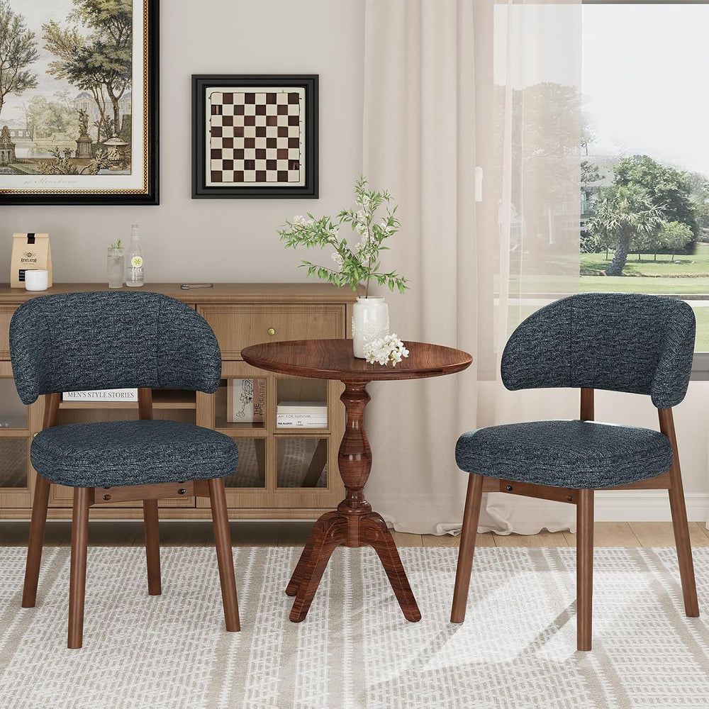 MALOL Wooden Dining Chairs Set of 6, Modern Upholstered Dining Room Kitchen S...