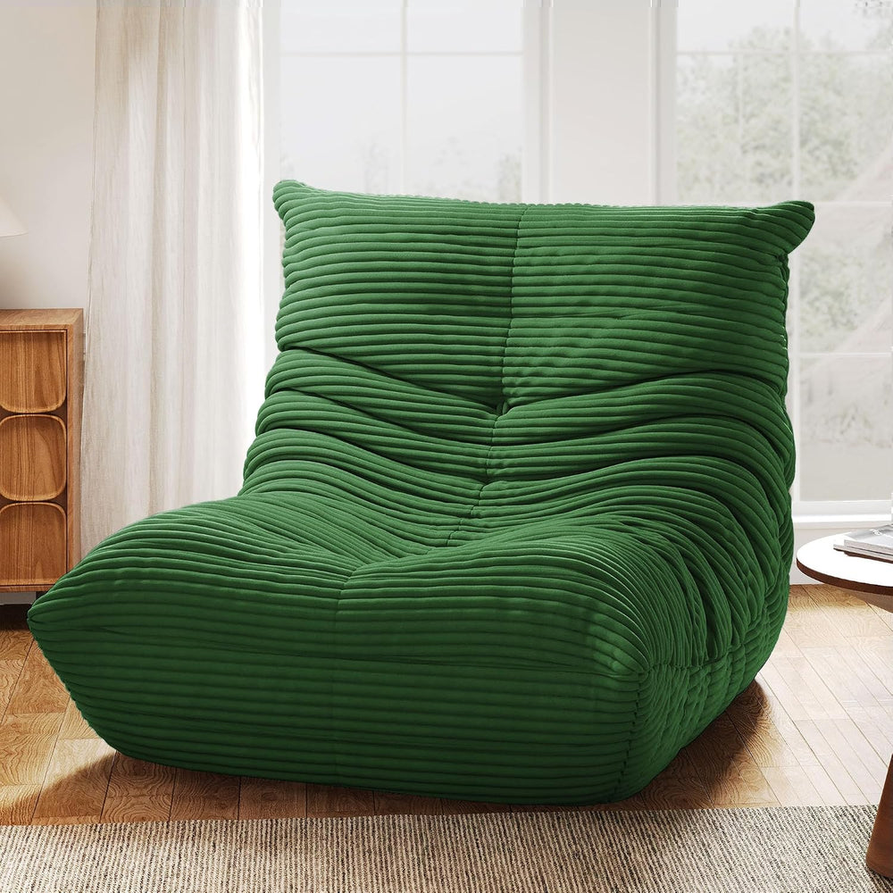 YITAHOME Bean Bag Chairs for Adults | Giant Lazy Floor Sofa with Memory Foam,...