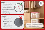 Canvas Storage Bags 2 Pack (Strawberry Bag 2 Pack)