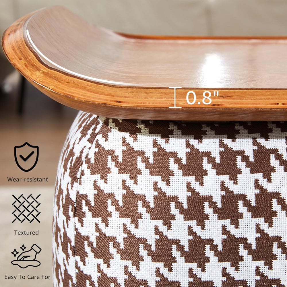 zyz 21 Inch Square Storage Ottoman Coffee Table, Modern Ottoman with Flip-Top...