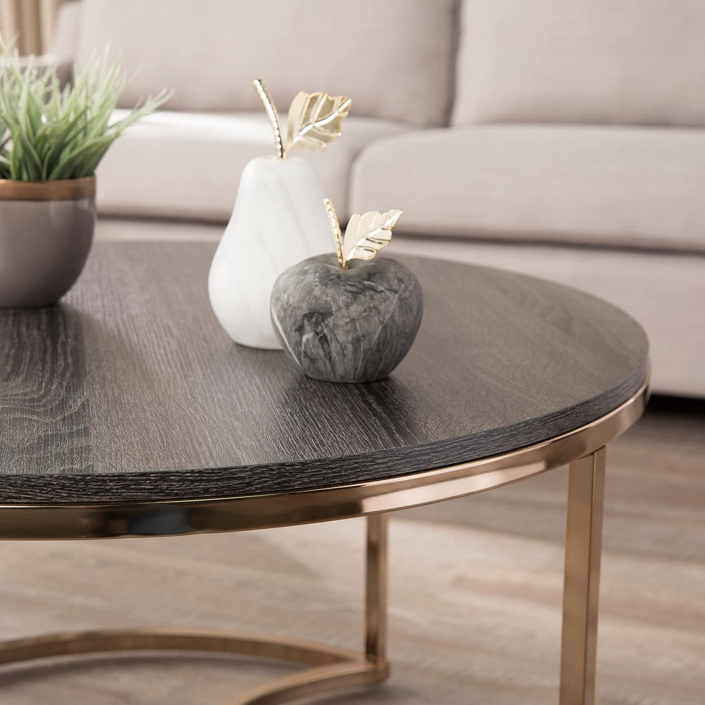 Round Nesting Coffee Tables 3pc Set